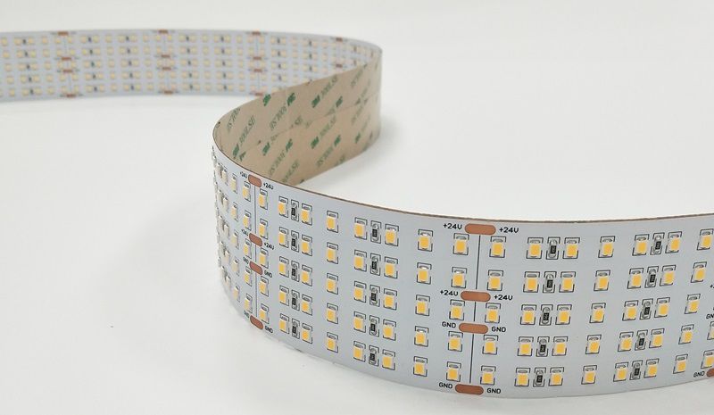 10725lm/m 195lm/W 560led/m cv 2835 tira de led