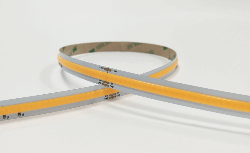 10mm 378LED/M pixel COB white led strip