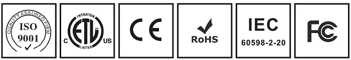certificate of 3528 120LED/M led strip