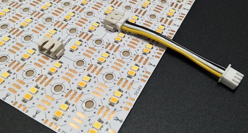 Flexible LED-Lichtplatte, 2835, quadratisch, Dual White