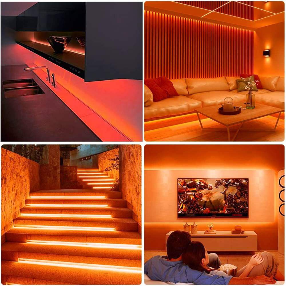 1800k orange amber led strip light application