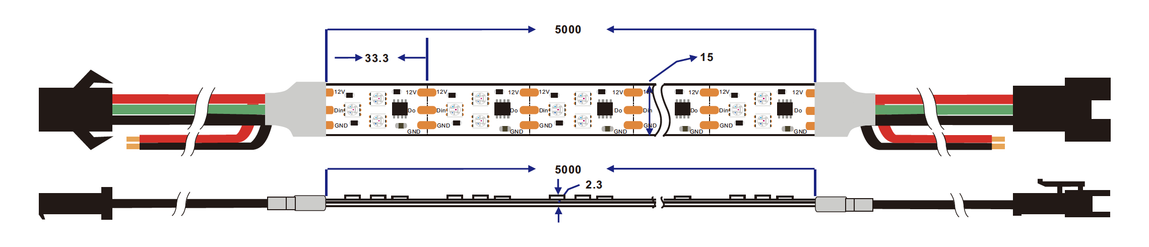 led strip ucs1903