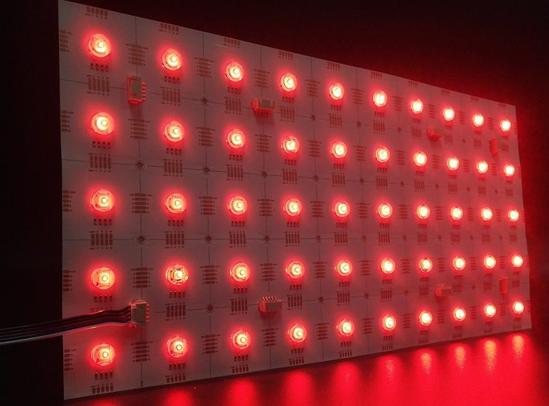 288灯 12灯/剪 24V RGB LED 柔性全面板