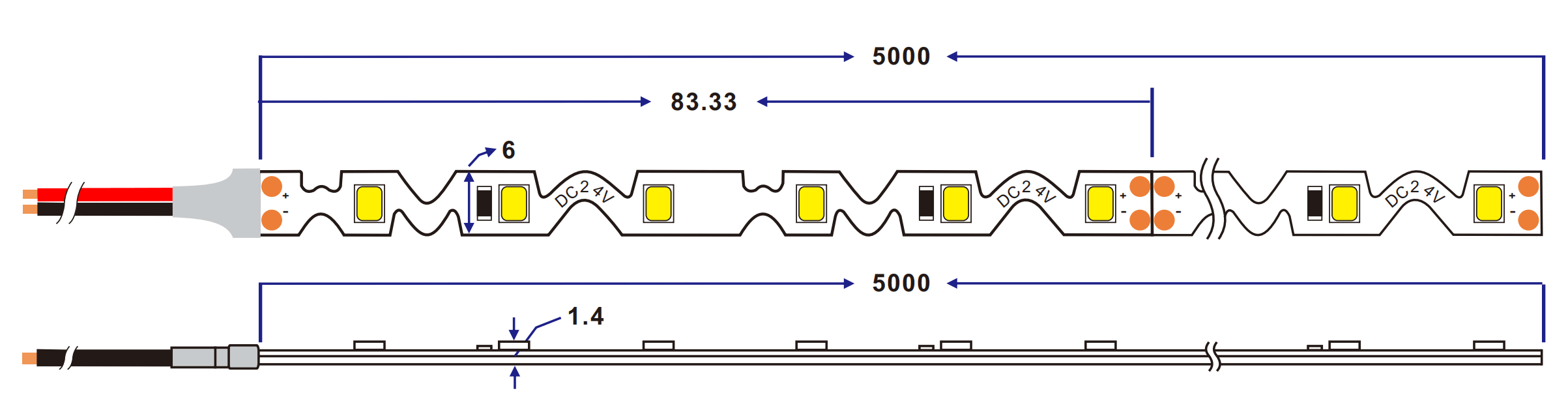 2835 z wave led strip light