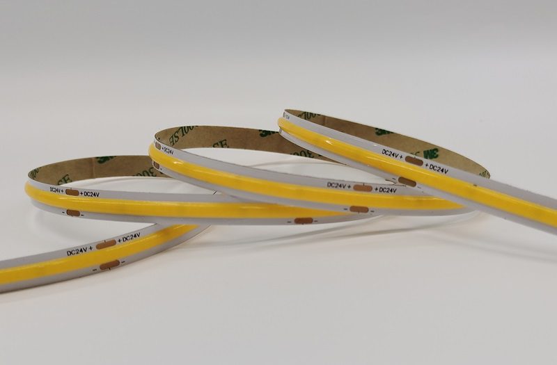 10 mm 512Chips/m weißer Cob -LED -Streifen