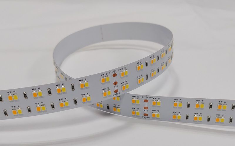 Specification of 2835 280LED/M CCT adjustable led strip