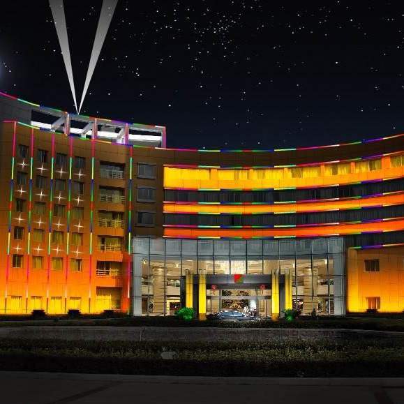 flexible led wall washer light for building