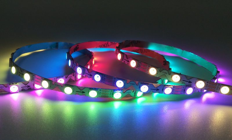 WS2815 RGBW 72LEDs/M S Shape led strip light