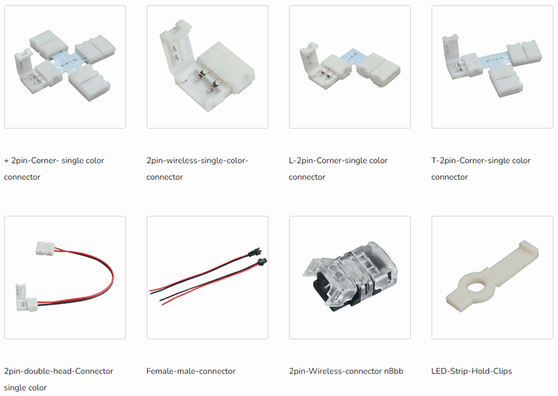 SMD 2216 led strp light accessories