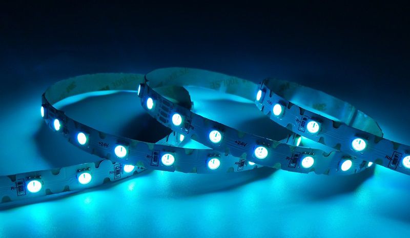5050 60LEDs/M RGB S Shape led strip