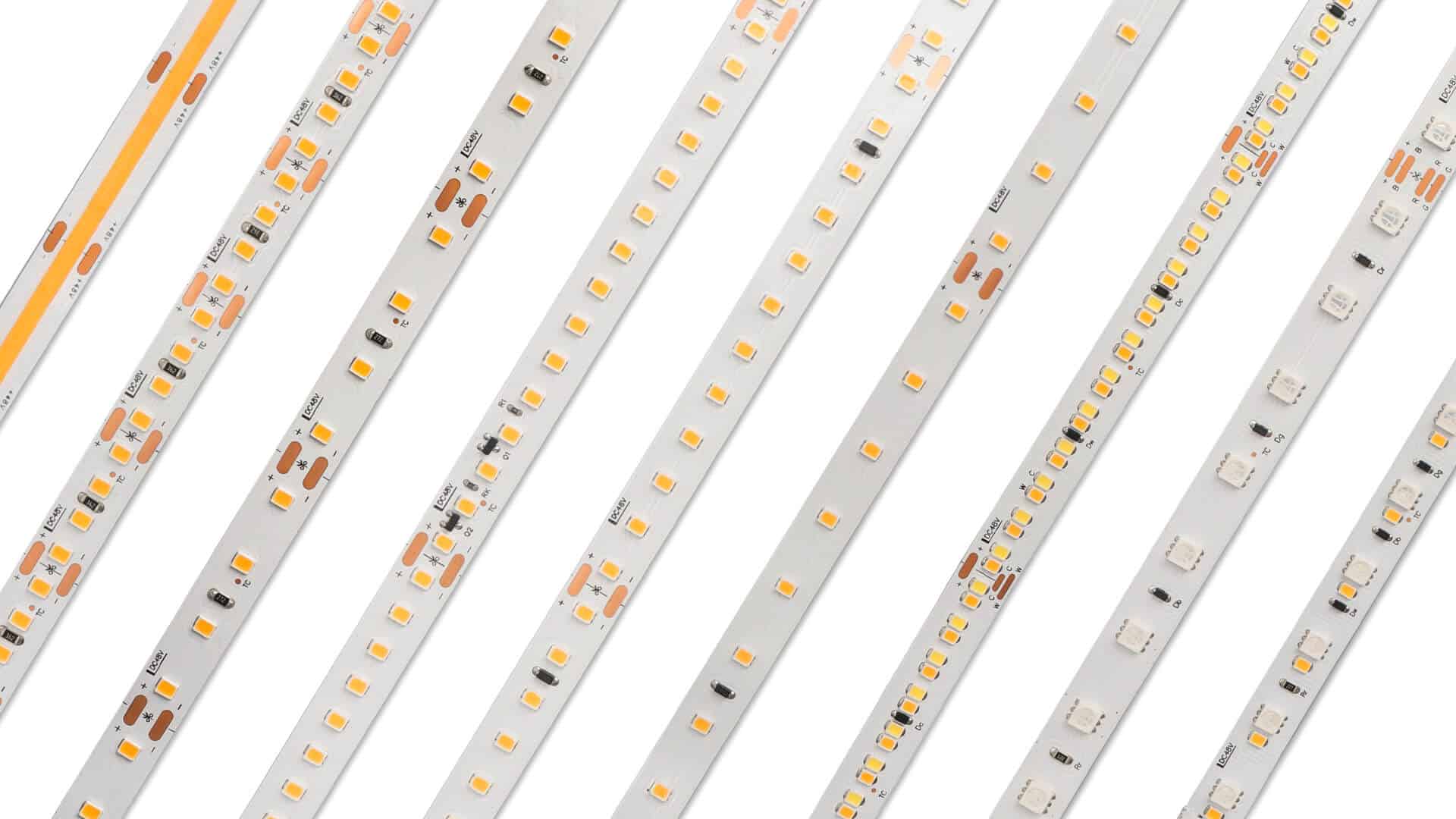 types of led strip light for ceiling