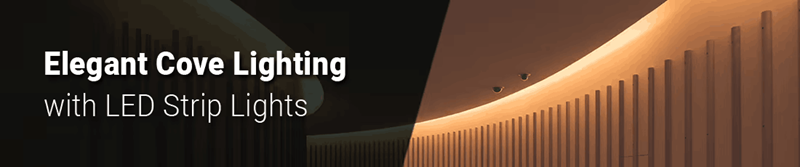 Using Strip Lights for Cove Lighting