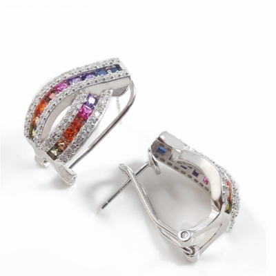 hoop earrings