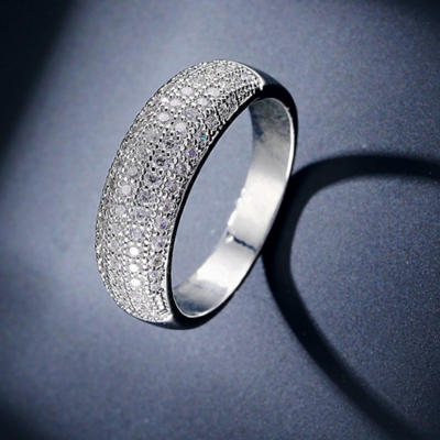 zircon plated platinum ring platinum engagement rings