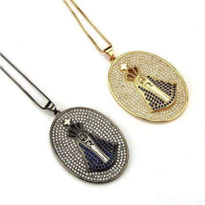 gold charm necklace