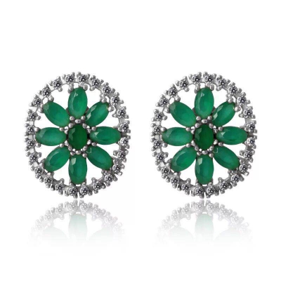 circle earrings