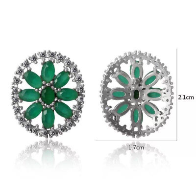 circle earrings
