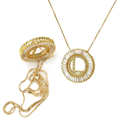 zircon necklace