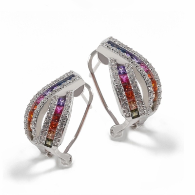 hoop earrings