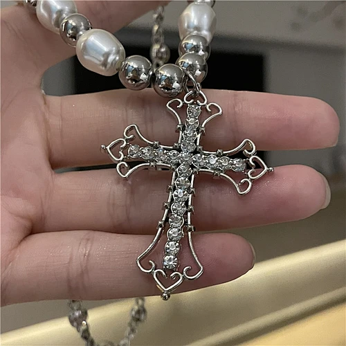 Crystal Cross Pendant