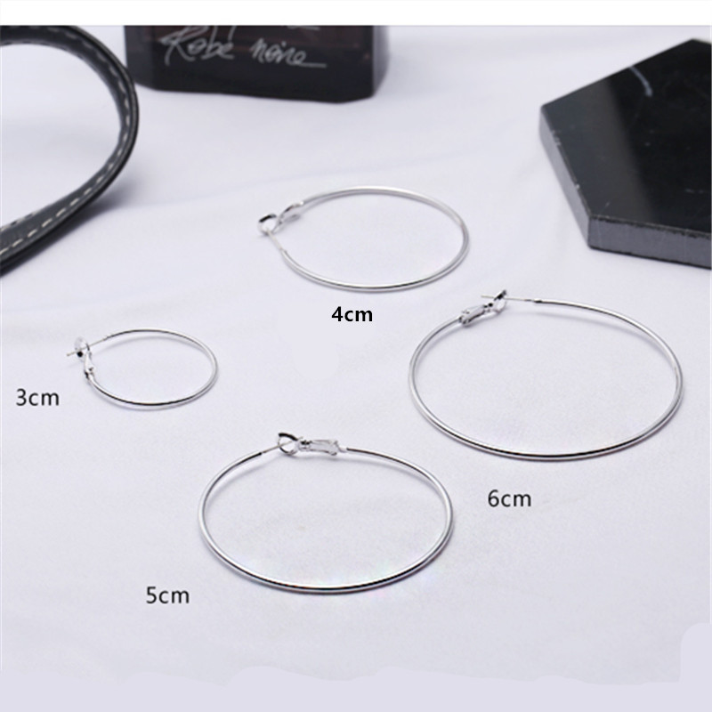 size earrings