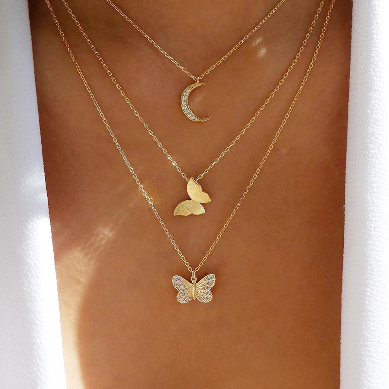 layered necklace