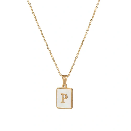 letter pendant necklace