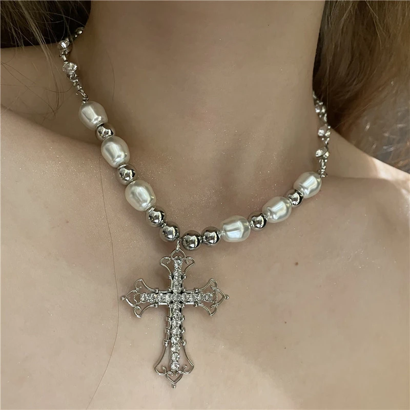 Crystal Cross Pendant