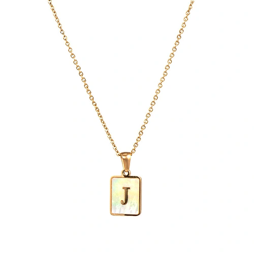 letter pendant necklace