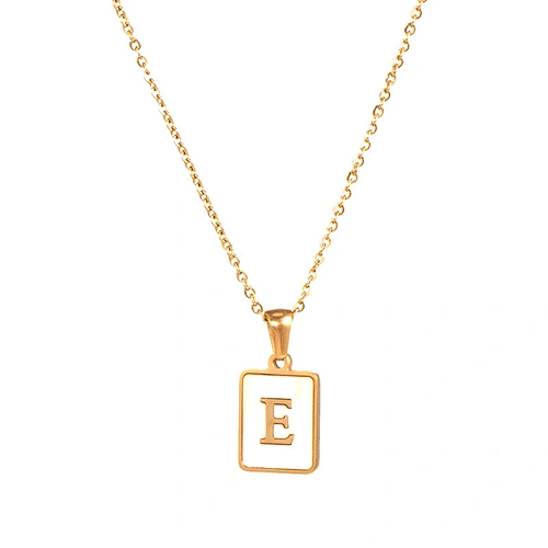 letter pendant necklace