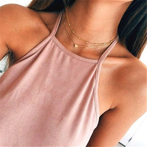 Layered necklace