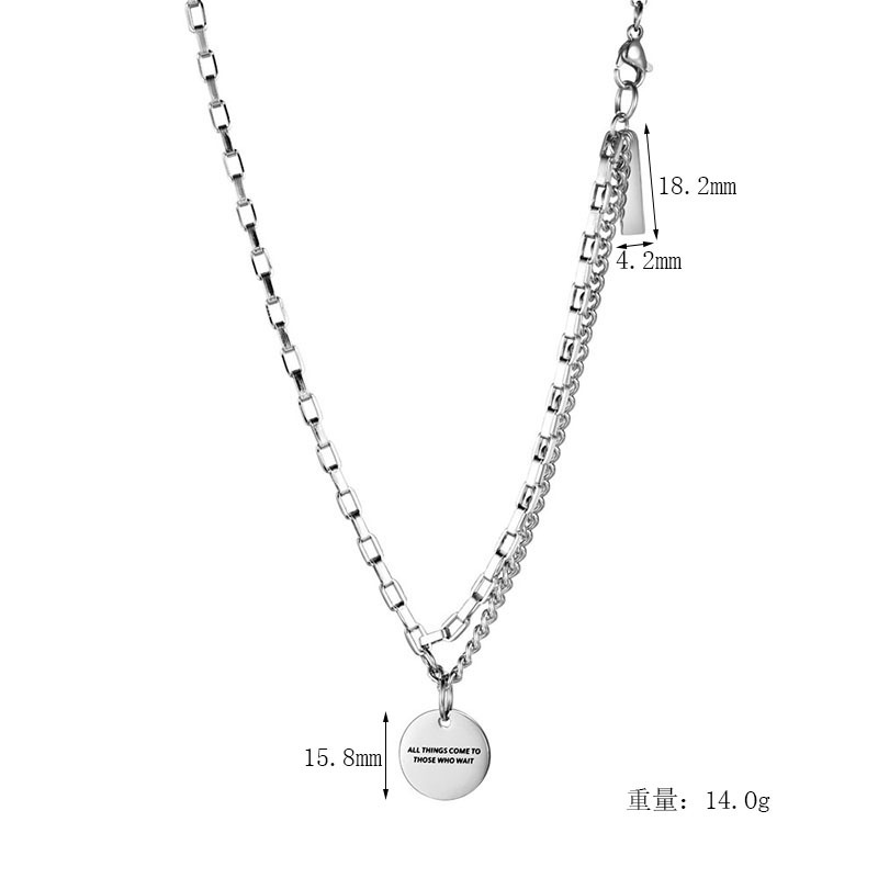 medal necklace