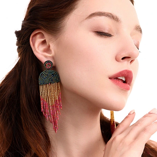 rhinestone earrings