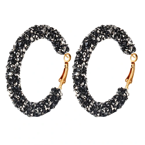 rhinestone earrings
