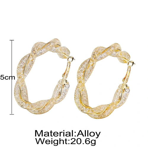 hoop earrings