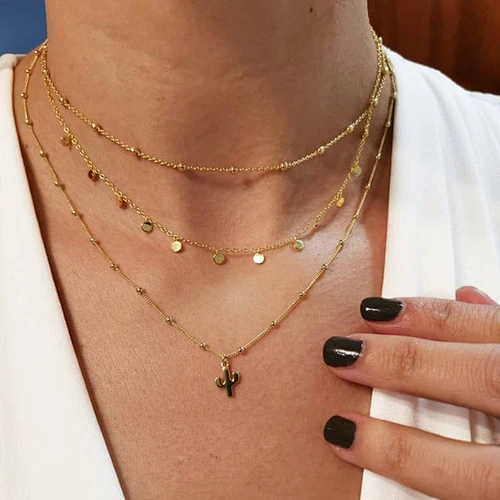 cactus necklace