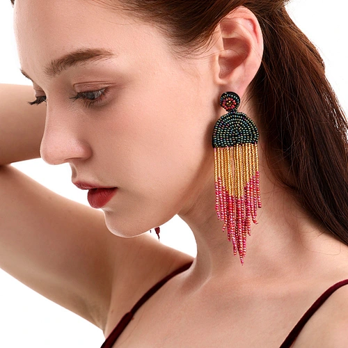 rhinestone earrings