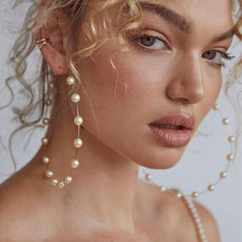 rhinestone earrings
