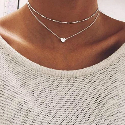 Layered necklace