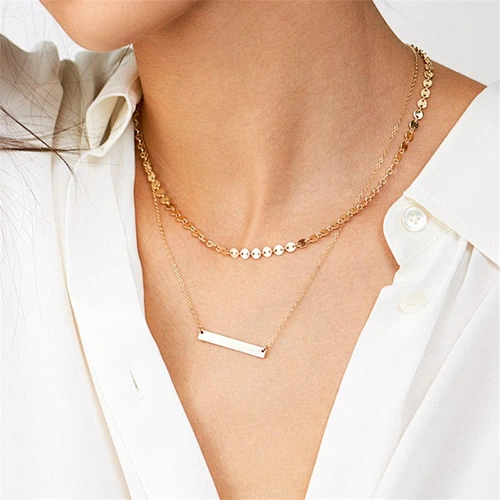 copper pendant necklace