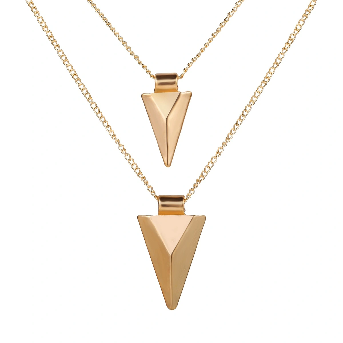 triangle pendant necklace