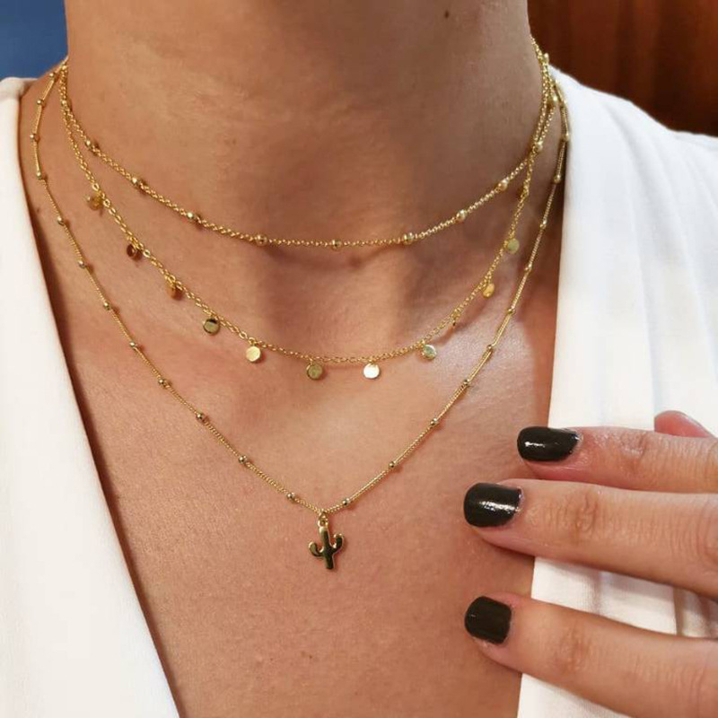 cactus necklace