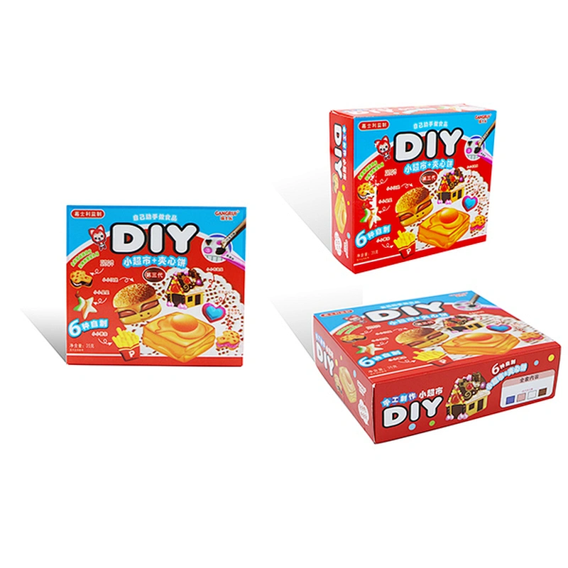 Cookie box with 3D lenticular printing