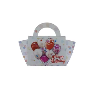 Paper bag with 3D lenticular printing