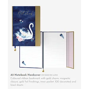 A5 hardcover note book/ journal