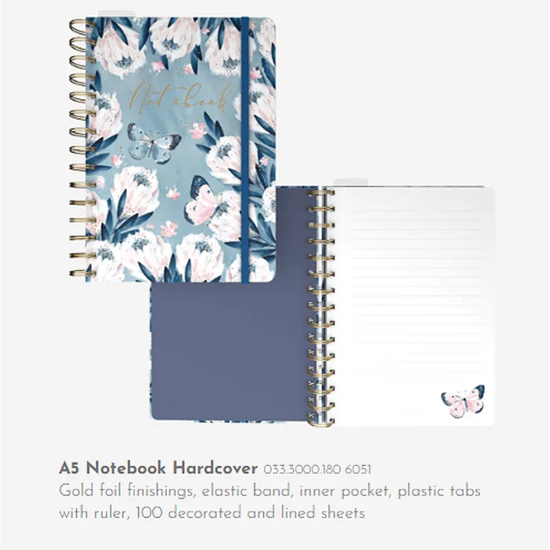 A5 wire-O notebook
