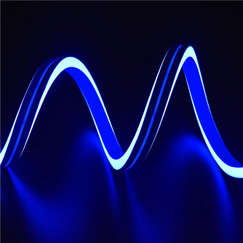 Silicone Neon Light Flat Double View 7x14mm
