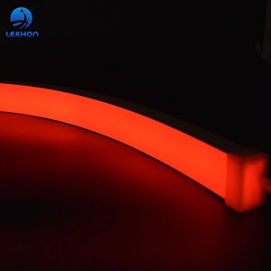 Silicone Neon Flex Flat Top View Single Color 40x25mm