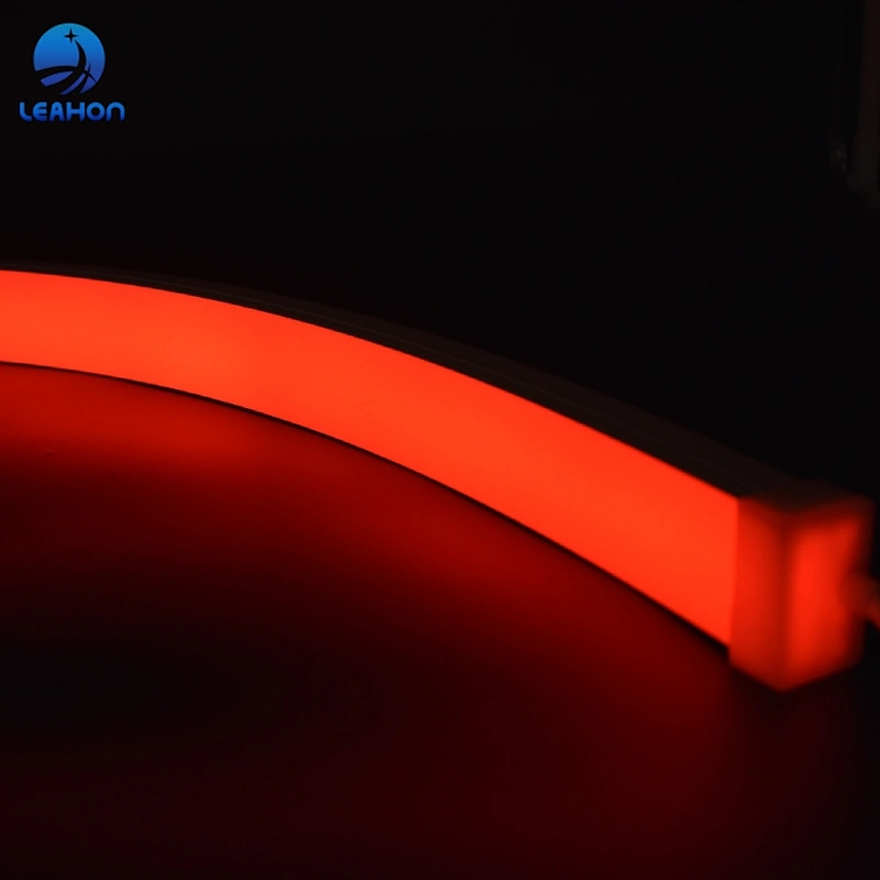 Silicone Neon Flex Flat Top View Single Color 40x25mm