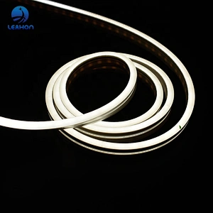 Ultra Slim Silicone Neon Light Flat Side View 4x10mm